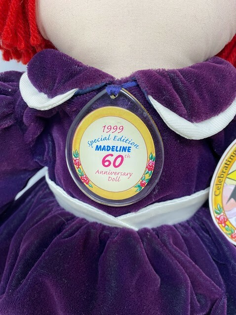 Madeline Special Edition 60th Anniversary Doll 1999 With Tags for