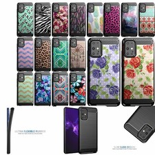 For Galaxy S20 Plus Flex TPU Fiber SET2 Slim Matte Grip Case