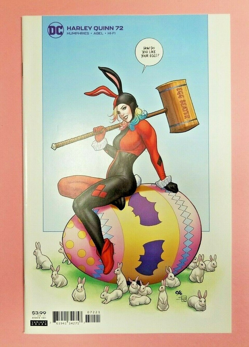 2020 HARLEY QUINN #72 FRANK CHO VARIANT UNREAD NM | eBay