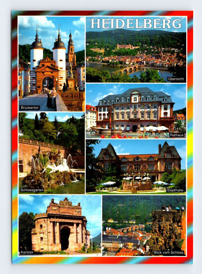 Heidelberg Germany Landmarks Vintage 4x6 Postcard BRY42 | eBay