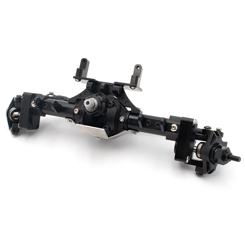 KYX CNC Aluminum Front Rear Axle Group for 1/10 Axial SCX10 RC Crawler Car - Image 3 of 4