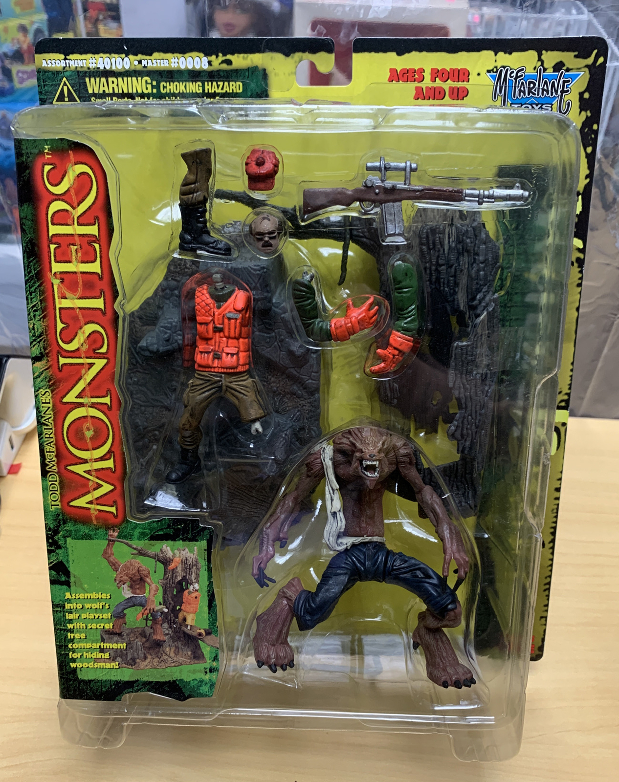 mcfarlane monsters werewolf