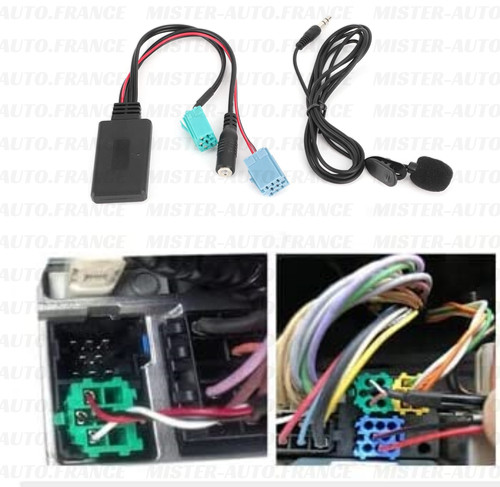 ADATTATORE BLUETOOTH RENAULT ★AUTORADIO UDAPTE LIST SCENIC MEGANE 2 MODALITÀ TRAFFICO foto 5