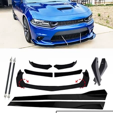 For Subaru Impreza Front Bumper Lip Spoiler Splitter Rear Lip Body K Side Skirt