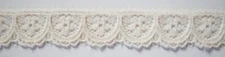 10 Yds. Vintage Candlelight 3/4" Wide Soft Nylon Lace LJ-178