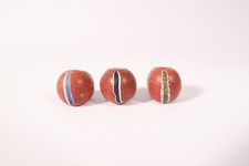 3 alte Glasperlen Venedig Murano Handelsperlen FS29 old African trade Beads