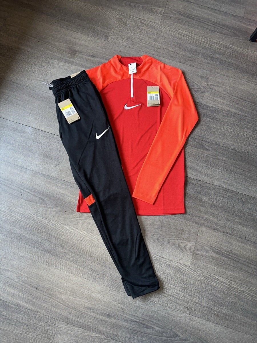Nike Dri Fit Tracksuit Black And Red Nike Academy 21 Dri-Fit