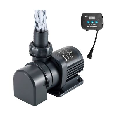 Hygger 2650GPH Quiet Submersible and External 24V Water Pump, with Controller...