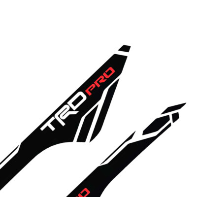 2PCS Rear Truck Bed Side Sticker For 2016-2023 Tacoma Pro Decals Vinyl Adhesive