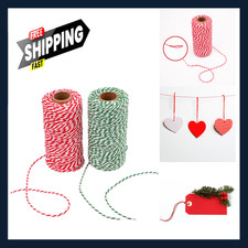 Cotton Twine Rope String for Gift Wrapping Crafts Arts 656 Feet Multicolor