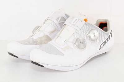 DMT KR0 Rennradschuhe | weiß/silber | 3-Loch | Größe EU 41