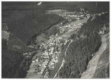 ZZ-7227/ Stutzhaus Luisenthal  Foto Luftbild 18 x 13 cm ca.1935