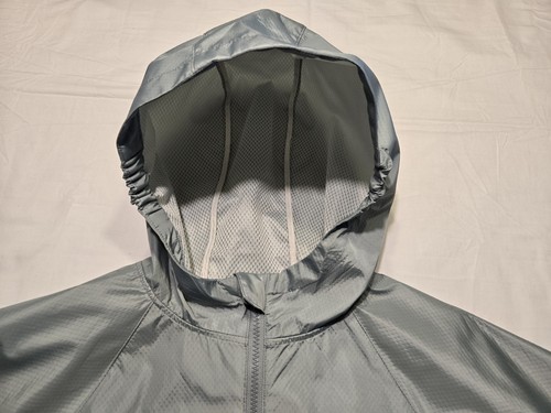 Wonder Nation Girls Sage Green Water & Wind Resistant Rain Jacket Sz 18 XXL EUC! - Picture 8 of 22