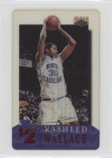 1996 Clear Assets Phone Cards $2 Rasheed Wallace #28 2p4