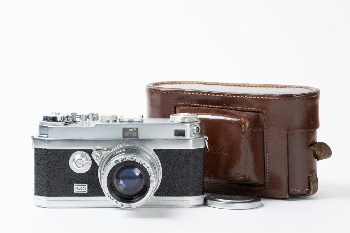 Foca Oplarex 50mm F1.9 with Foca rangefinder camera & extra (94-96