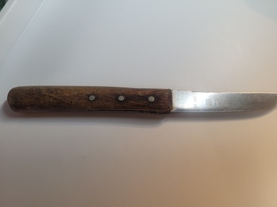 J A Henckels Friodur Knife Solingen Germany Wood Handle No Stain 269- 2 1/2''