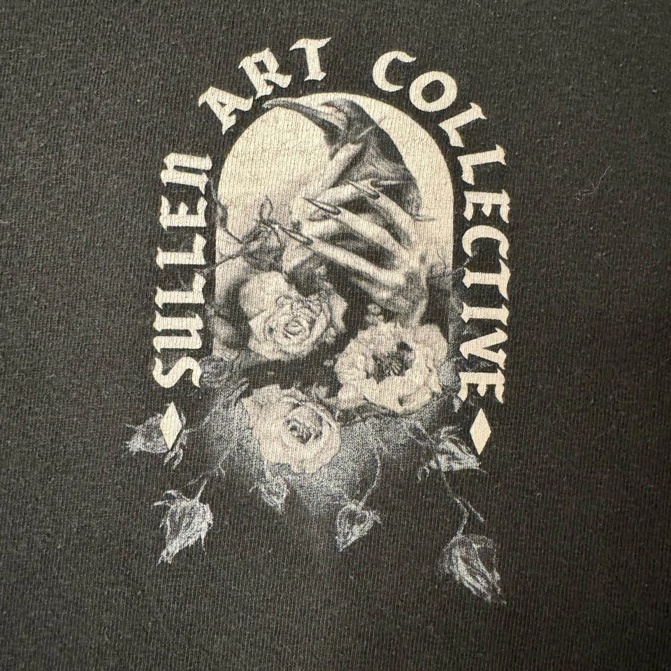 Sullen Art Collective Protect Love Black T-Shirt Men’s 3XL Lizz Lopez Tattoo - Image 4 of 4
