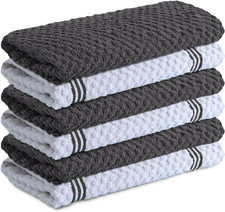 100 Cotton Kitchen Towels - 15x25 Inch Ultra Soft Tea Towel, Super Absorbent Te