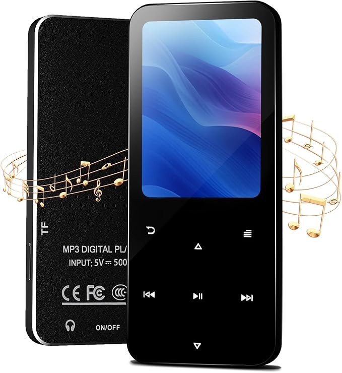 144GB MP3 Player, Bluetooth 5.2 Music Player, HiFi Sound Digital Music Built-in