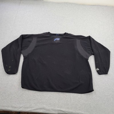 Dallas Stars NHL Sweatshirt Mens 4XL Majestic Black Embroidery Pullover Fleece