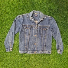 Vintage Calvin-Klein Denim Jacket Womens Medi...
