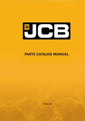 JCB 3DX SUPER BSIII Backhoe Loader Parts Catalog Manual *Send serial number