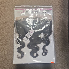Ali HD Lace 13x4 Frontal Closure Body Wave Human Hair 12in Black