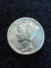 1942 P  Liberty Head Mercury Dime - Fine