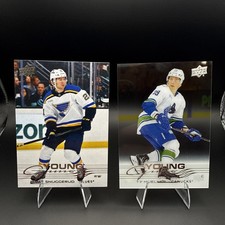 24 CARD LOT - Upper Deck 25-26 Series 1 and Series 2 Young Guns Rookie Lot