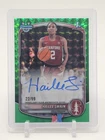 HAILEE SWAIN 2025-26 BOWMAN CHROME U 1ST GREEN GEOMETRIC AUTO /99 #CPA-HS Q6992