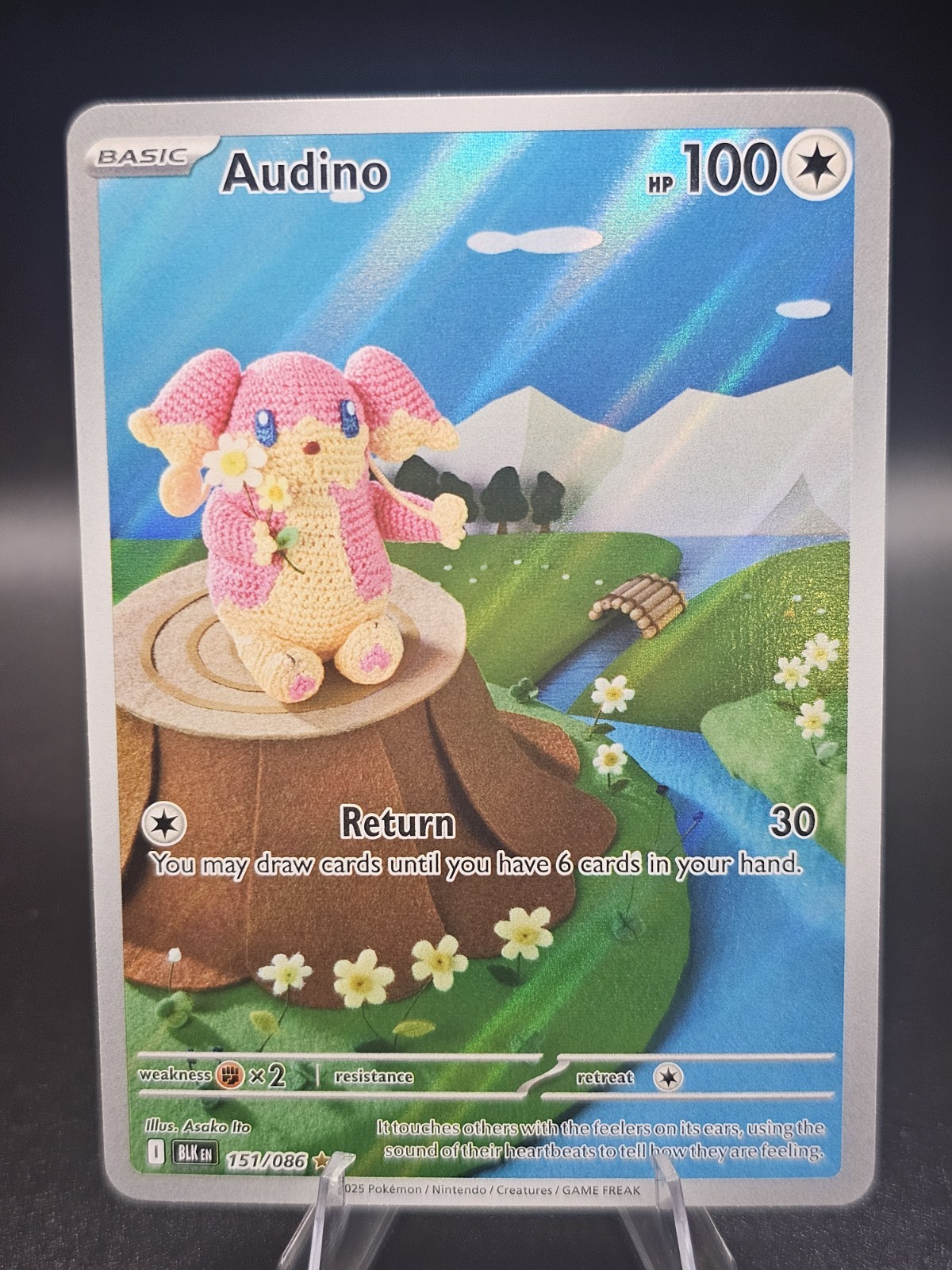 audino pokemon card value Pokemon - Audino-EX (84/124) - XY Fates Collide main image 1
