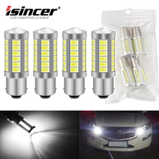 4x 1156 LED Bulbs Super Bright White DRL 1141 P21W BA15S Backup Reverse Lights