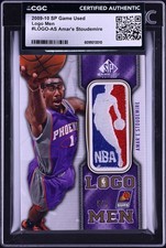 2009 SP Game Used Amar’e Amare Stoudemire Logo Men Logoman /7