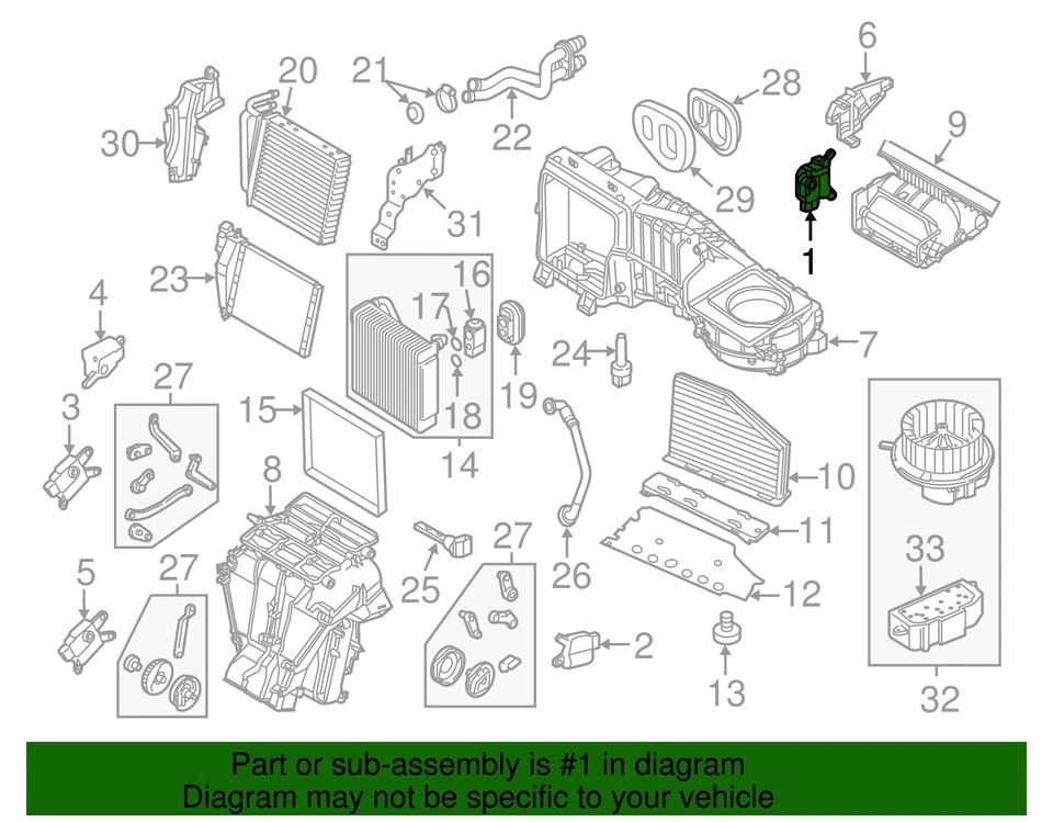 Motor de ajuste original Volkswagen 561-907-511-A Foto 2 de 3