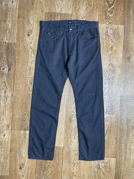 Men Hugo Boss Trousers Grey 32 / M / 46