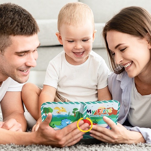 1 Count Cartoon Baby Cloth Book Album Soft Cloth Children's Album Gifts - Bild 4 von 15