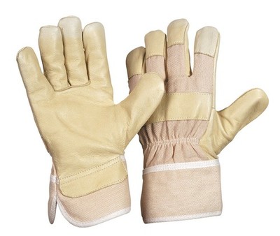 Vorteilspack Tiger  Leder-Arbeitshandschuh 88 BAWA robust gefüttert EN 388 Gr.10