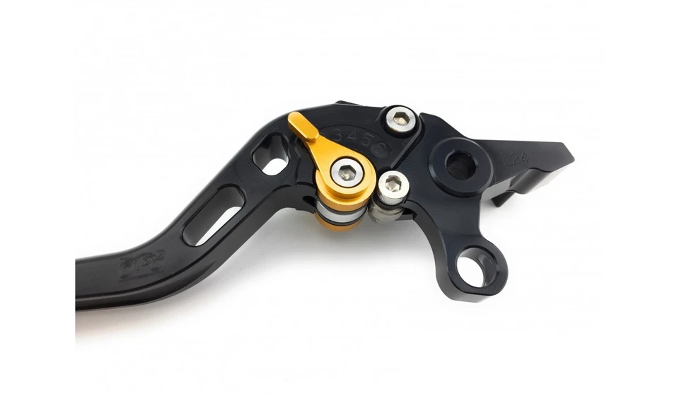 Leviers Longs Noir Or Frein Embrayage BMW G650GS 650GS G650 GS R13 2010-2014 - Photo 4/4