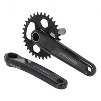 Shimano Kurbelgarnitur Deore FC-M6120 Kurbelgarnitur - 12-Fach, 175 Mm, 32 Zä...