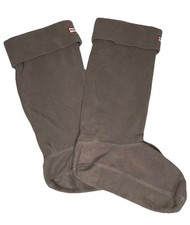 Hunter Women's XL Gray Fleece Welly Boot Socks Liners Rain Boot Liners