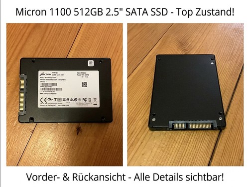 Micron 1100 512GB SSD / 2,5" / Sata III / MTFDDAK512TBN