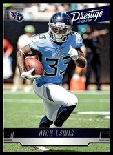 2019 Panini Prestige Dion Lewis Tennessee Titans #165