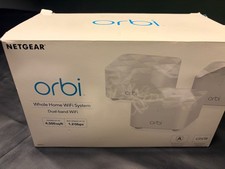 Netgear Orbi Tri-band Whole Home Mesh WiFi System AC1200 RBK13-100NAS 