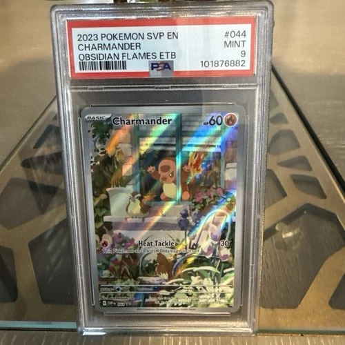 Pokémon TCG Charmander Obsidian Flames Promo #044 PSA Gem Mint 9