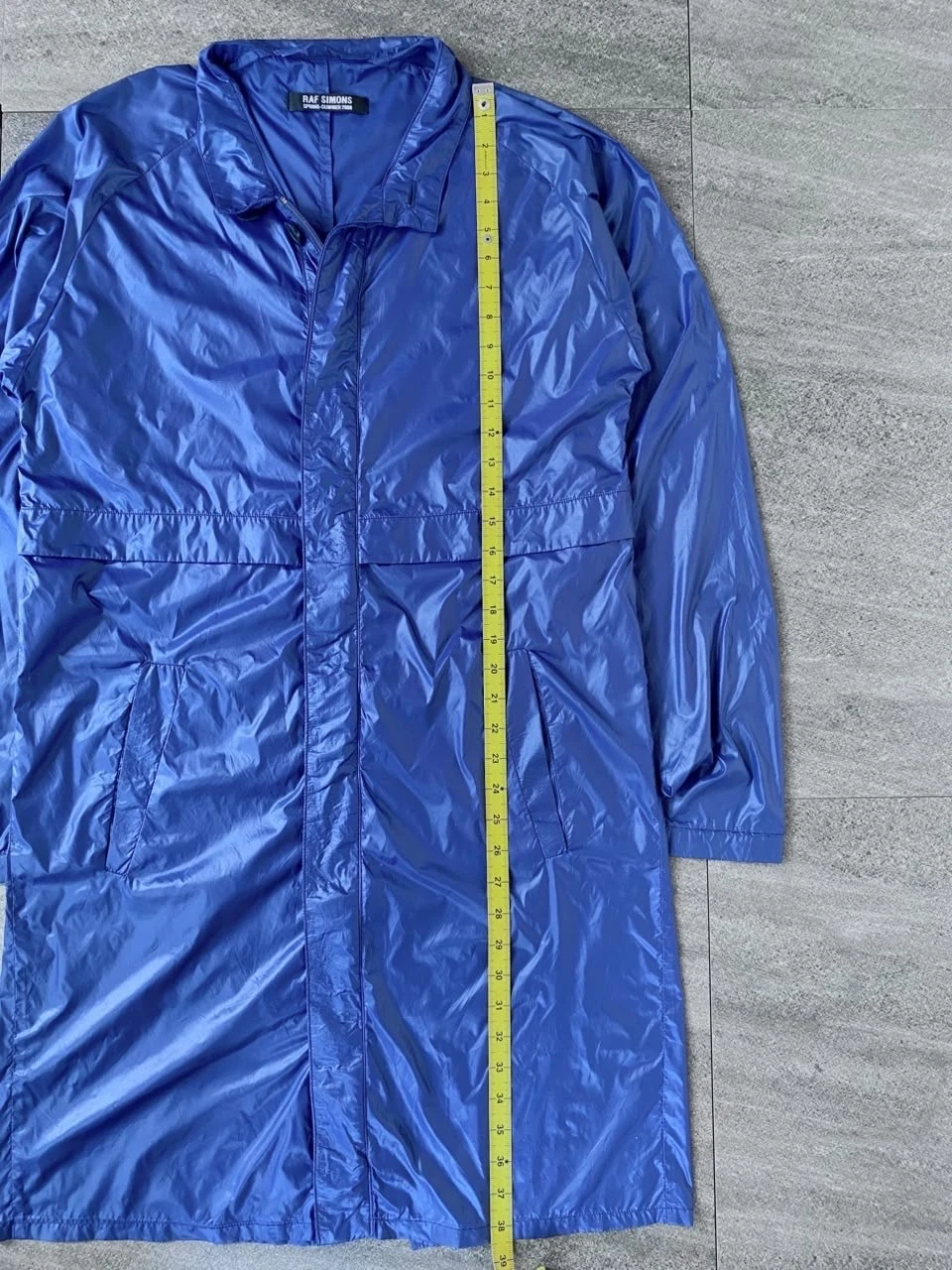 Raf Simons SS 2008 Light Nylon Coat Jacket - product detail image 10