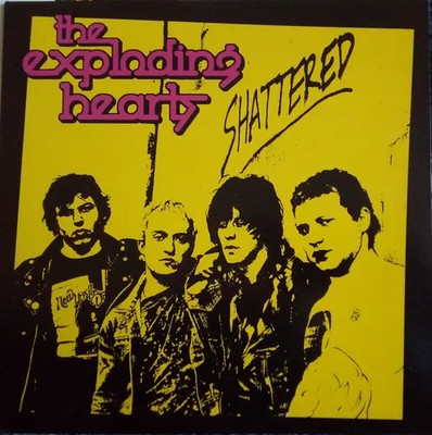 The Exploding Hearts Shattered NEAR MINT Green Noise Records Vinyl LP