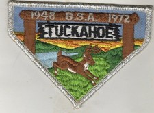 1948 B.S.A. 1972 Camp Tuckahoe ~ Silver Mylar...