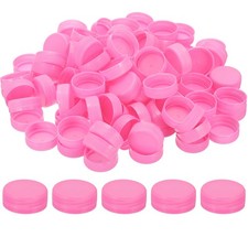 38mm Plastic Bottle Caps, 200Pcs Protection Bottle Caps for Craft, Rose