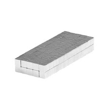 1/8 x 1/8 x 1/32 Inch Tiny Neodymium Rare Earth Block Magnets N52 500 Pack 