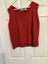 white stag xlarge sweater red